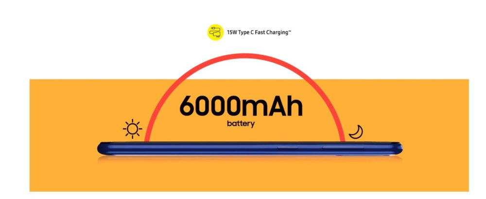 Samsung prezentuje Galaxy M21 z baterią o pojemności 6000 mAh, kamerą 48 MP i wyświetlaczem Super AMOLED