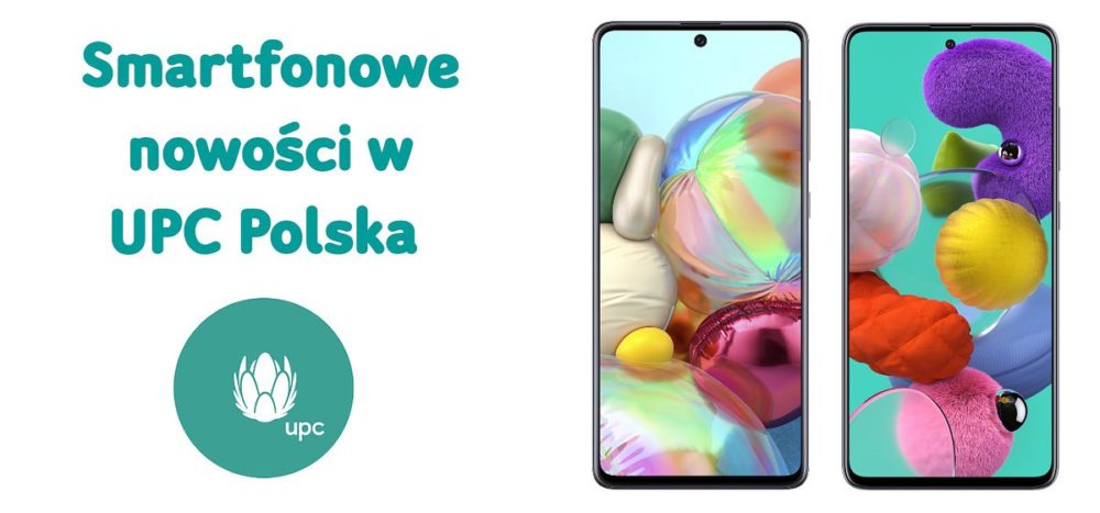 Smartfonowe nowości w ofercie komórkowej UPC Polska