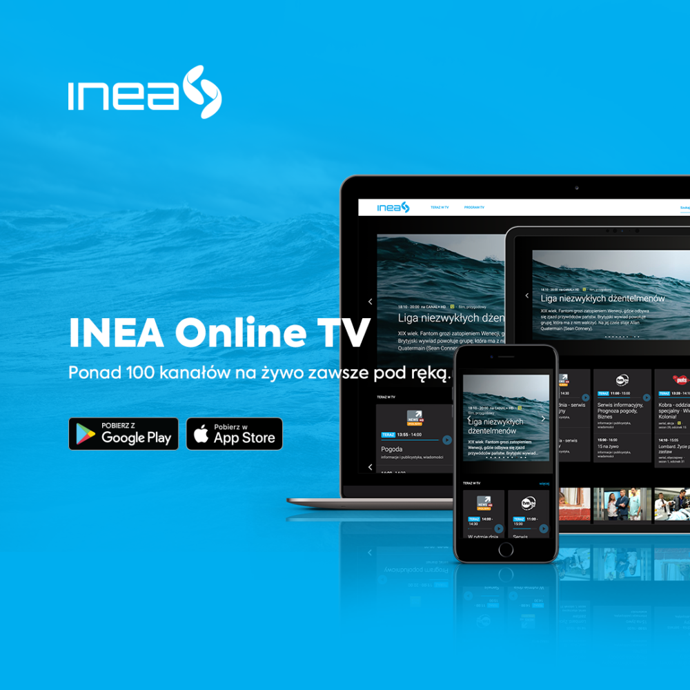 Nowa odsłona aplikacji INEA Online TV