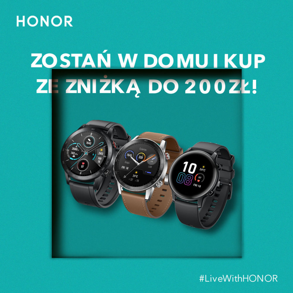 HONOR zachęca do prowadzenia zdrowego i aktywnego trybu życia mimo pozostawania w domach - Inteligentne urządzenia HONOR na każdą okazję