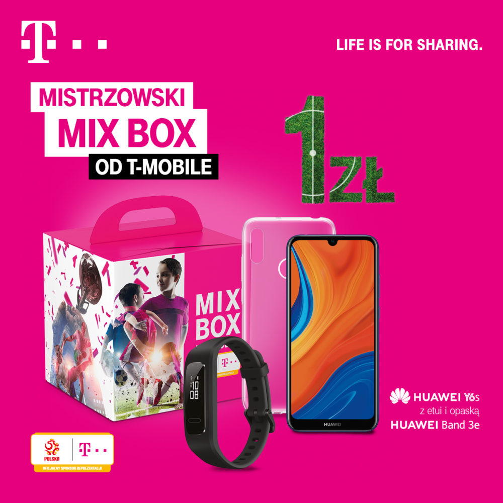„Mistrzowski MIX Box” od T-Mobile dla młodych fanów sportu