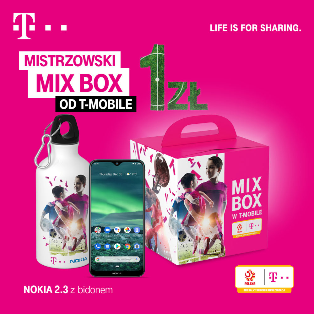 „Mistrzowski MIX Box” od T-Mobile dla młodych fanów sportu