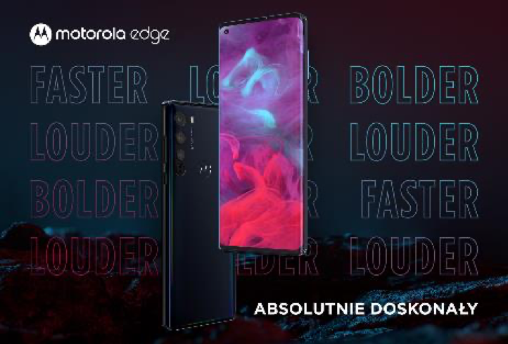 Rodzina smartfonów motorola edge zdobywa nagrodę Red Dot za znakomity design