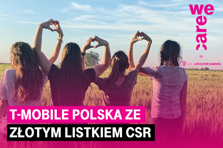 T-Mobile Polska nagrodzony najwyższym wyróżnieniem w konkursie Listki CSR
