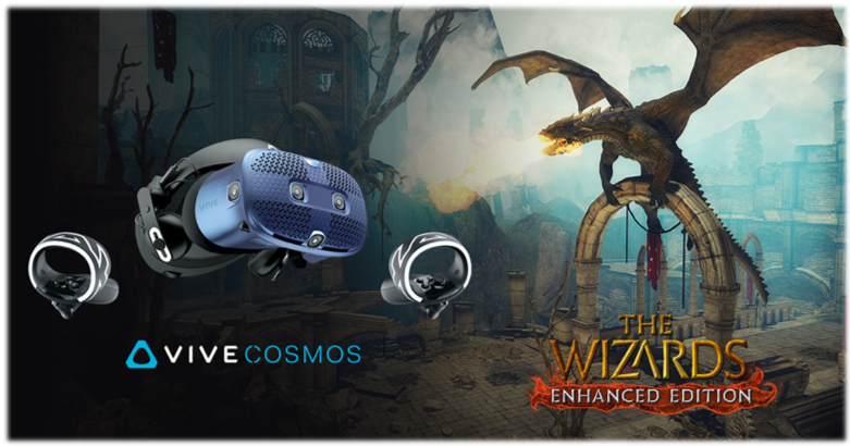HTC Vive Cosmos z grą THE WIZARDS - ENHANCED EDITION w prezencie