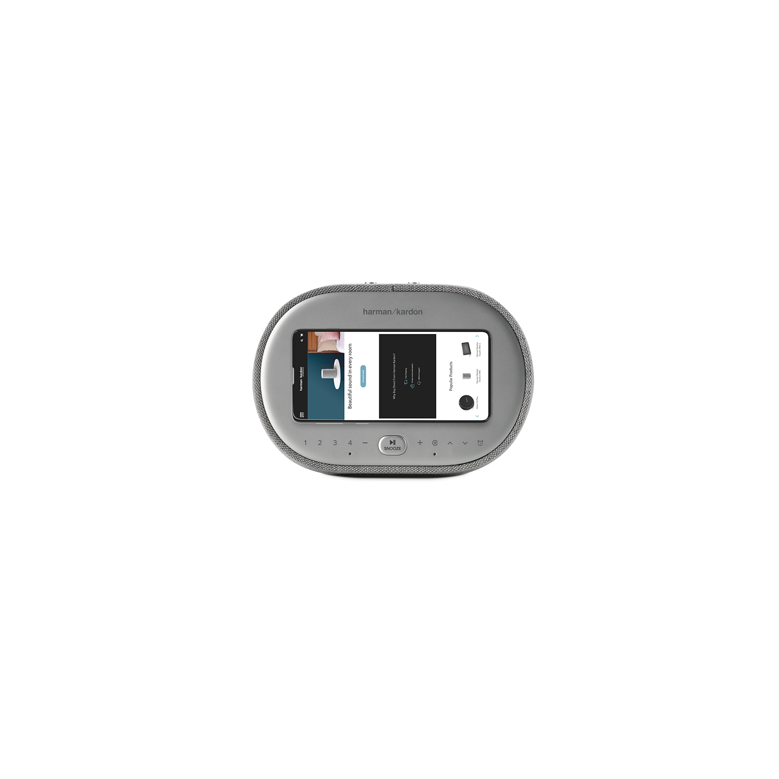 HK Citation OASIS Product Image Grey Top Phone