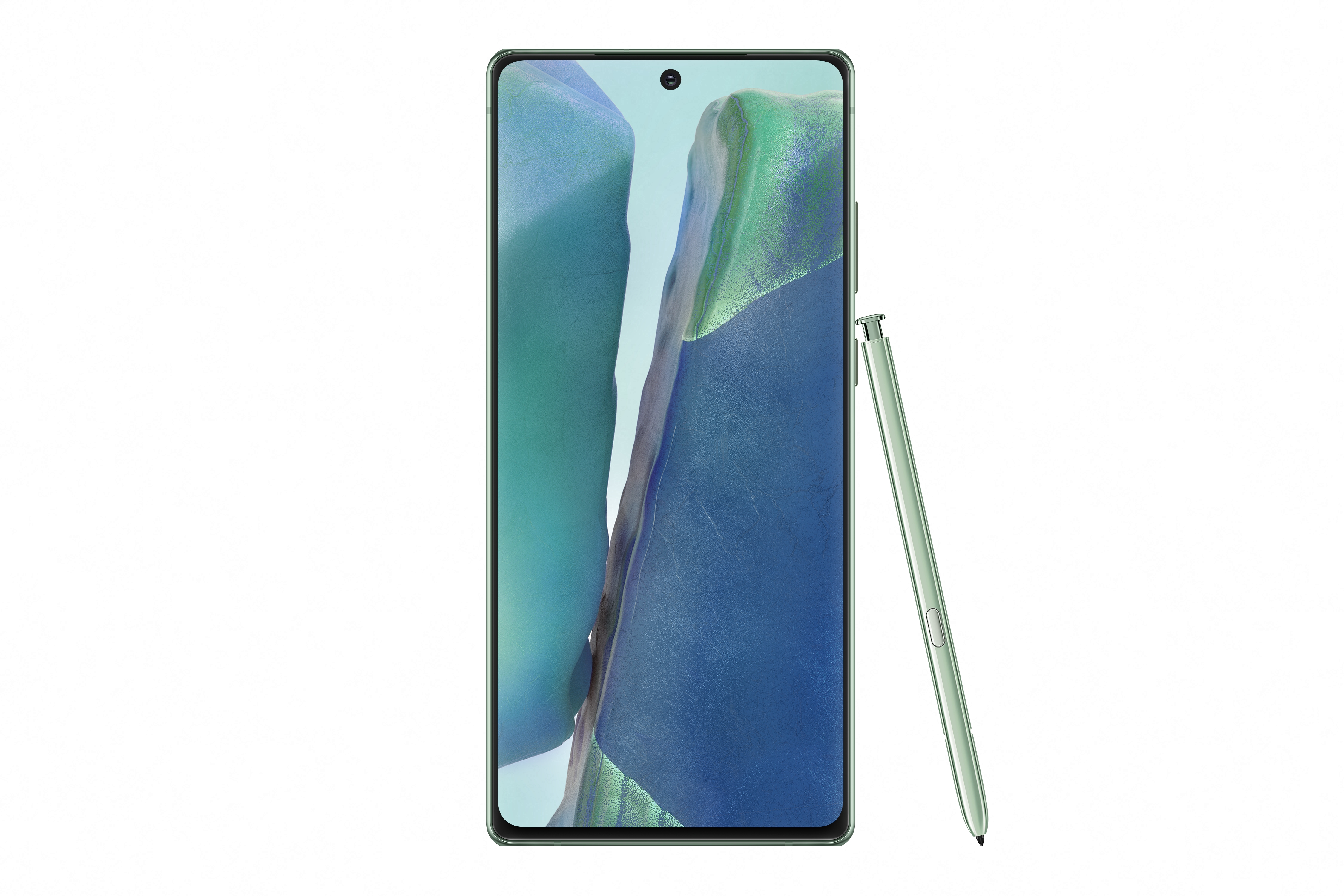 Galaxy Note20 Front Mystic Green