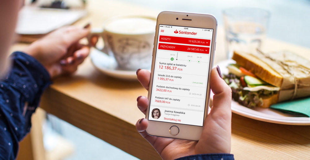 Nowości w aplikacji mobilnej Santander Bank Polska
