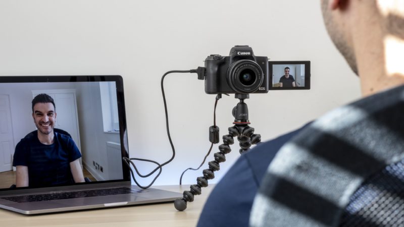 Canon EOS Webcam Utility – wysokiej jakości transmisje online za pomocą kabla USB