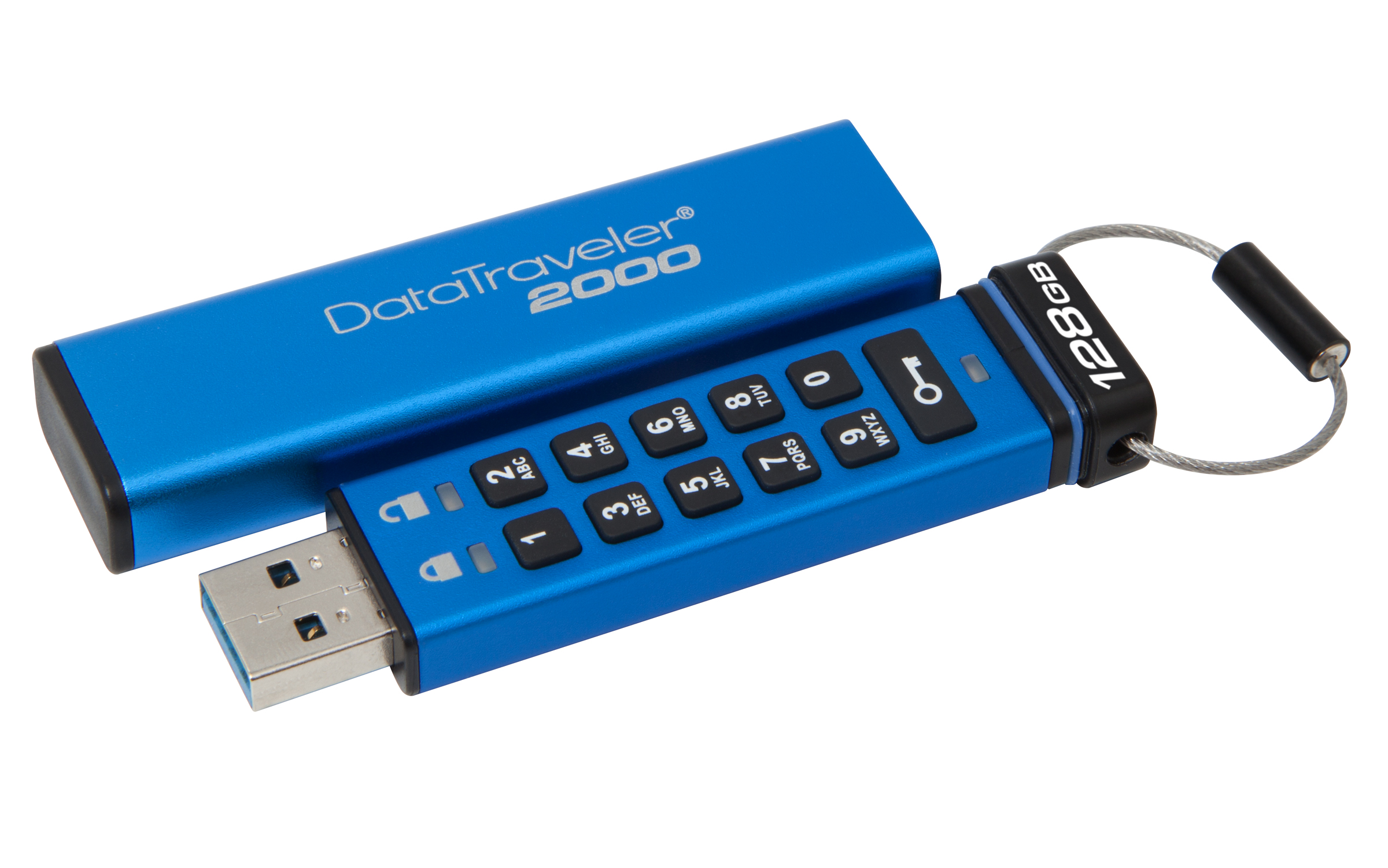 Kingston Digital wprowadza na rynek szyfrowane pamięci flash USB DataTraveler 2000 o pojemności 128 GB