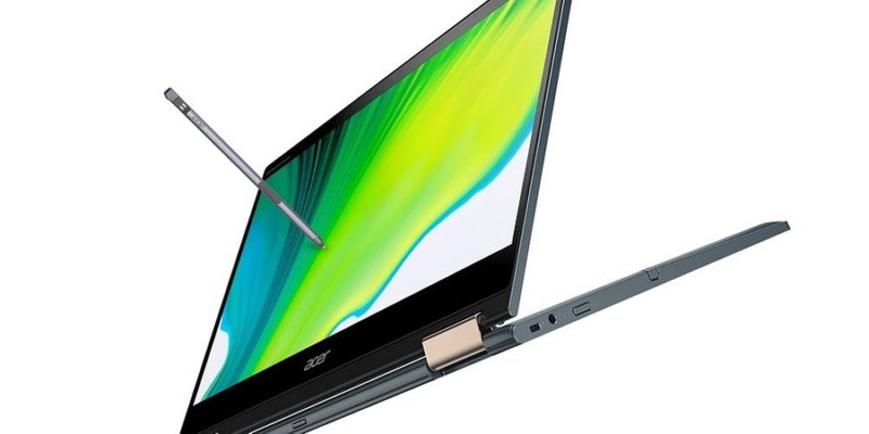 Nowy notebook Acer Spin 7 z procesorem Snapdragon 8cx drugiej generacji
