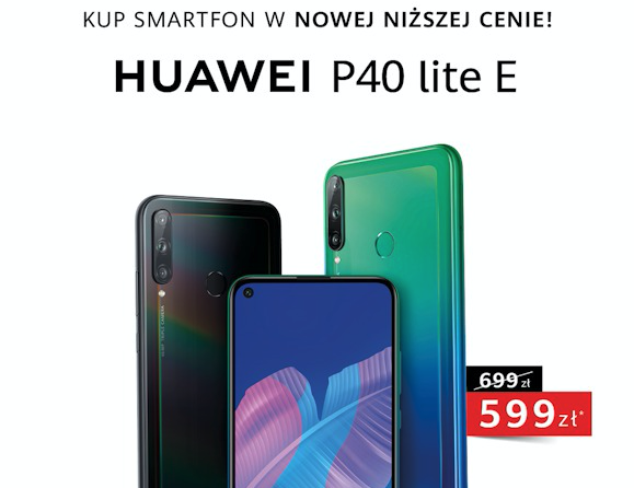 PRICE ALERT: Smartfon Huawei P40 lite E w nowej, atrakcyjnej cenie – 599 zł