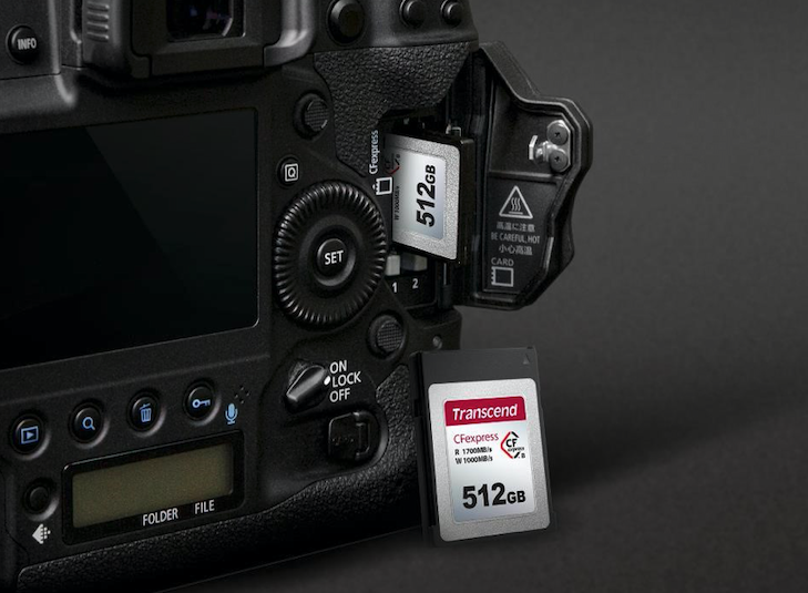 Superszybka karta pamięci do dynamicznej fotografii i filmowania od TRANSCEND