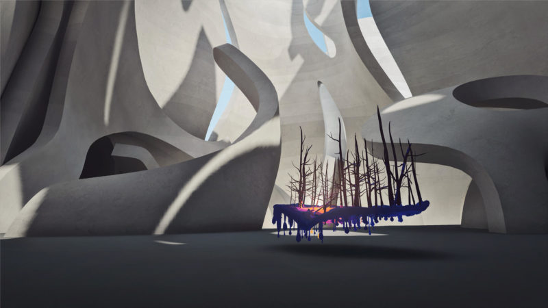 Vive Museum    Night Snow