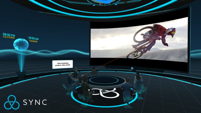 Vive Sync   big screen presentation