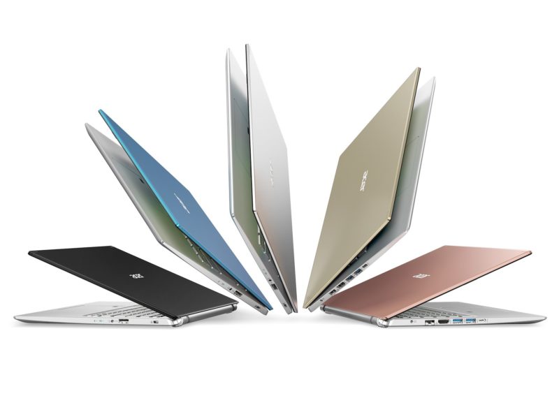 Acer ogłasza najnowsze linie notebooków konsumenckich z serii Swift, Spin i Aspire