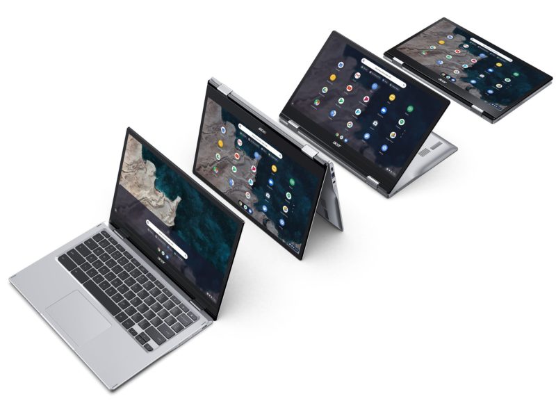Pierwszy ultraprzenośny Chromebook firmy Acer z procesorem Qualcomm Snapdragon 7c