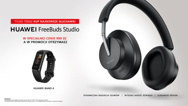 Huawei FreeBuds Studio oferta premierowa