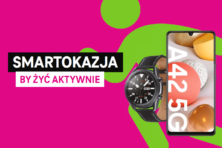 Smartokazje w T-Mobile – wybierz swój smartfon lub smartwatch i aktywnie zacznij nowy rok