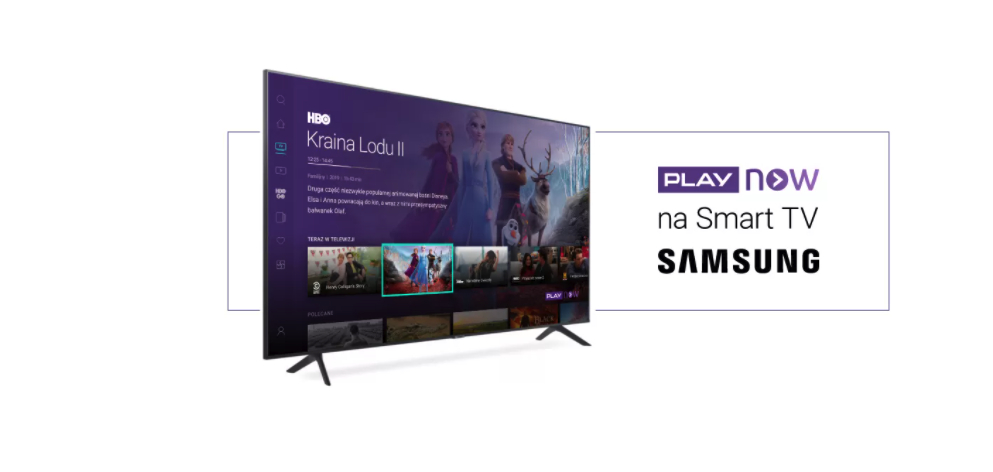 Aplikacja PLAY NOW już dostępna na Smart TV Samsung