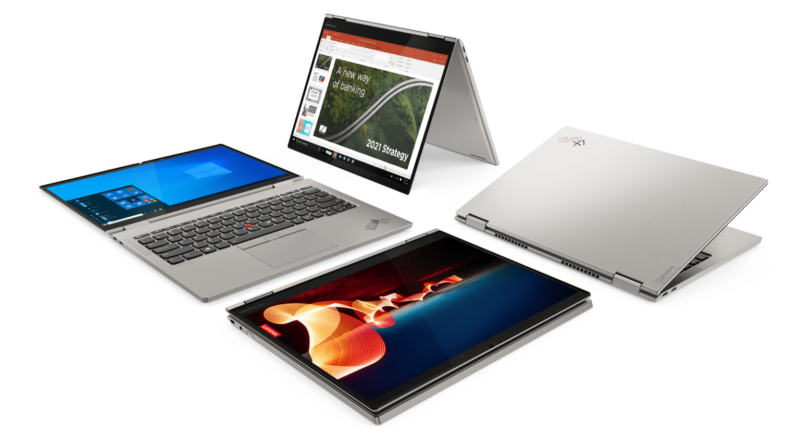 Najsmuklejszy ThinkPad w historii, X1 Titanium Yoga, dopełnia ofertę laptopów X1 zoptymalizowanych pod kątem telekonferencji