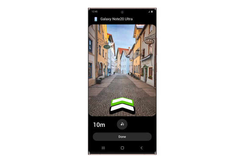SmartThings Find dl5 AR finding