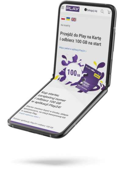 100 gb na start w play na karte