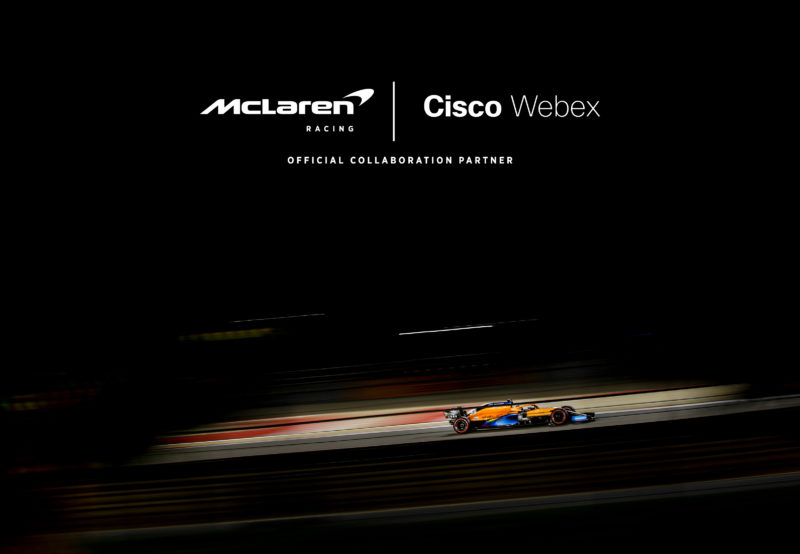 Cisco Webex oficjalnym partnerem zespołu Formuły 1 McLaren w obszarze narzędzi do współpracy i komunikacji