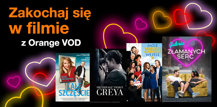 Walentynkowy maraton filmowy z Orange VOD