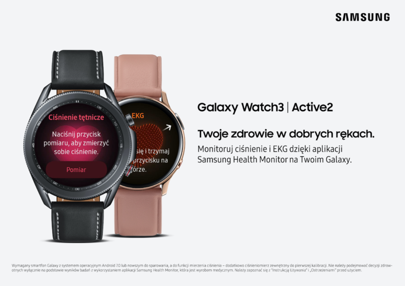 Aplikacja Samsung Health Monitor już dostępna na wybranych urządzeniach Samsung Galaxy