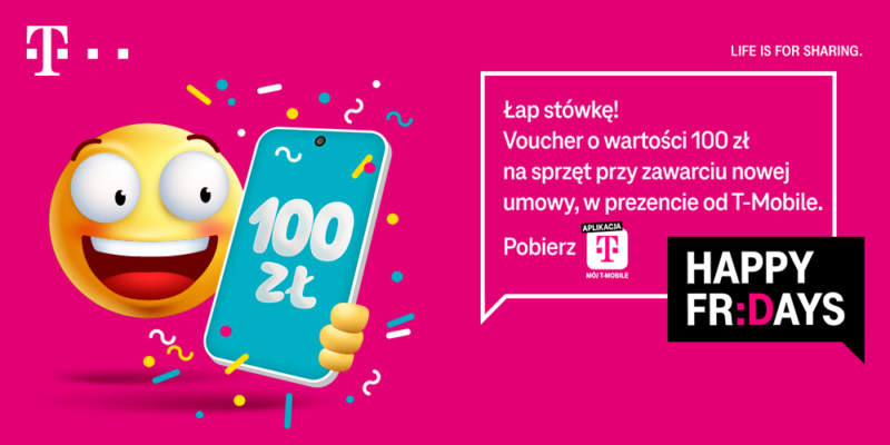 voucher 100 zl na telefony w abonamencie t mobile 1