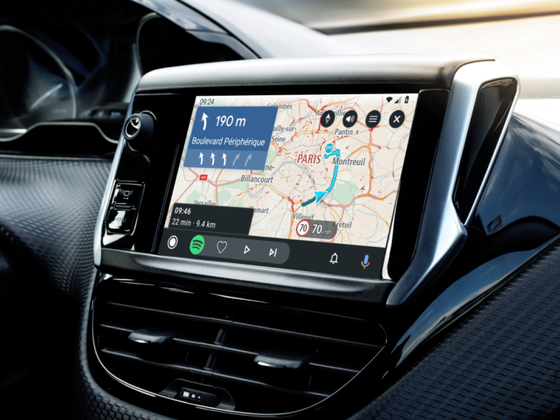 Aplikacja TomTom GO Navigation teraz dostępna na Android Auto