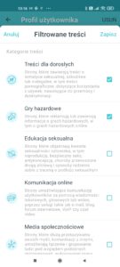 homeshield filtrowanie tresci