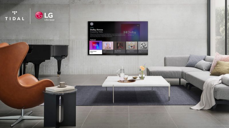 Użytkownicy telewizorów LG mają dostęp do doskonałych wrażeń muzycznych dzięki serwisowi TIDAL