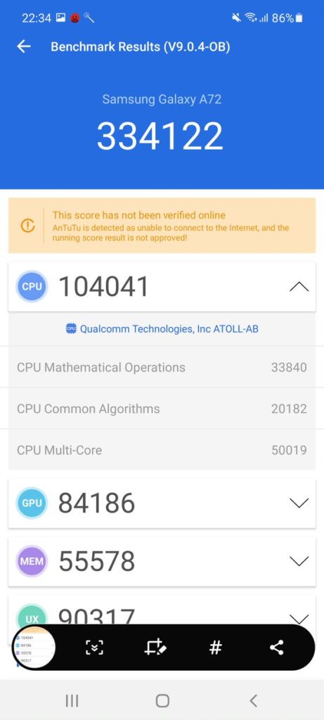 Screenshot 20210425 223440 AnTuTu Benchmark