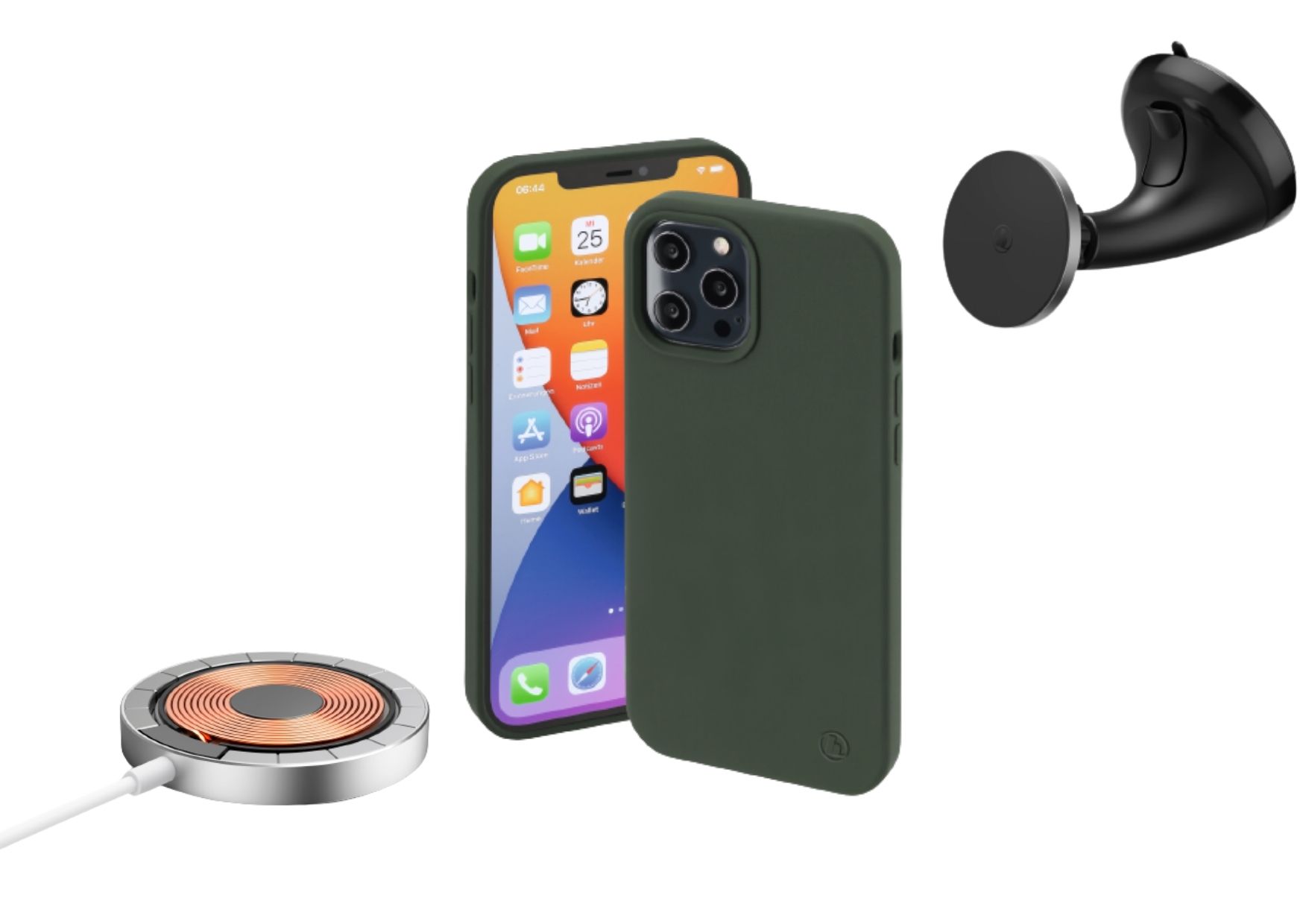 Ładowarka, futerały i uchwyt MagLine Hama dla iPhone 12 – Estetyka i funkcjonalność
