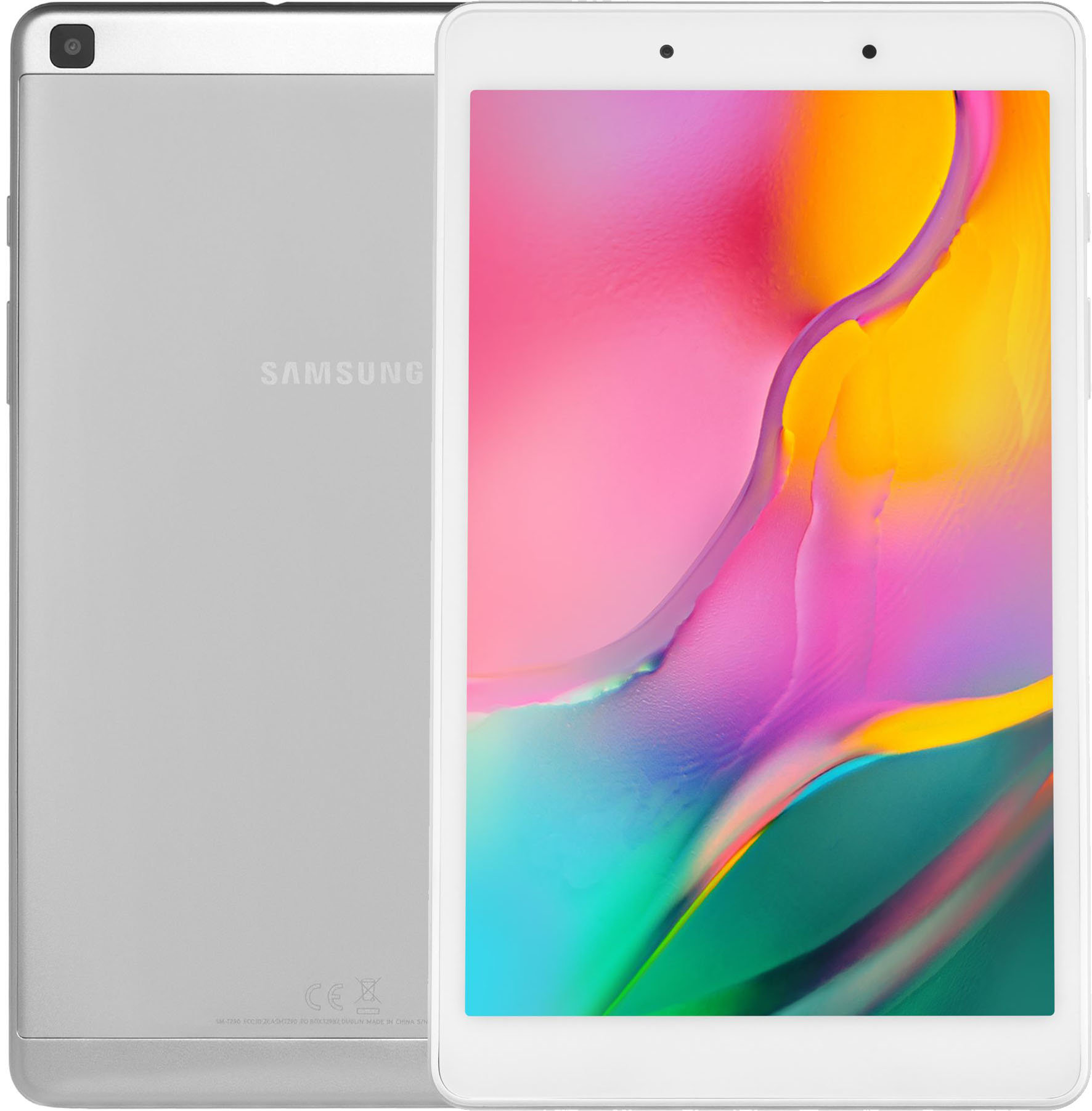 Tablet SAMSUNG Galaxy A 8 0 silver frontowe