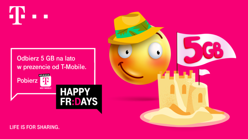 happy fridays z 5 gb w prezencie