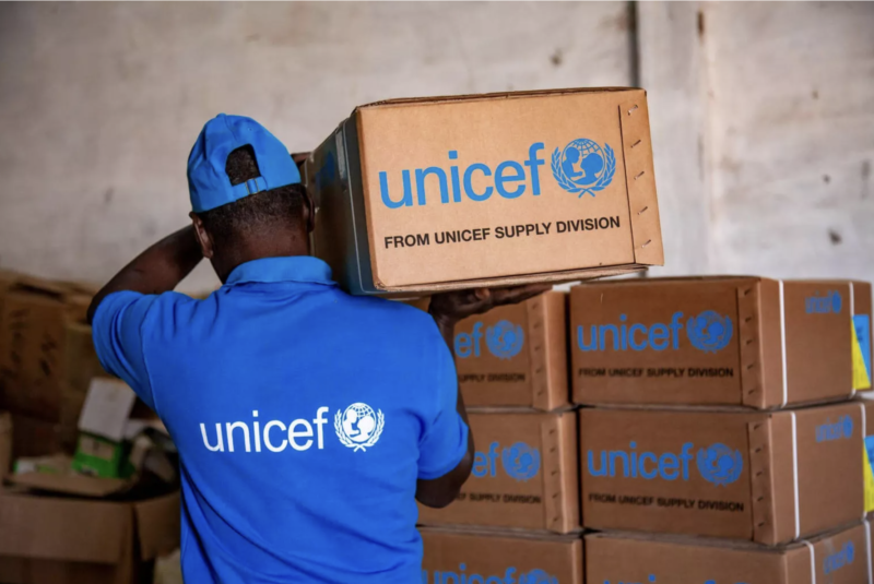 W 2020 roku UNICEF dostarczył na świecie produkty i usługi o rekordowej wartości niemal 4,5 mld dolarów