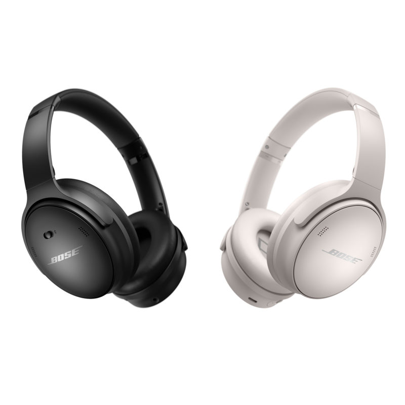Bose QC45 Triple Black and White Smoke
