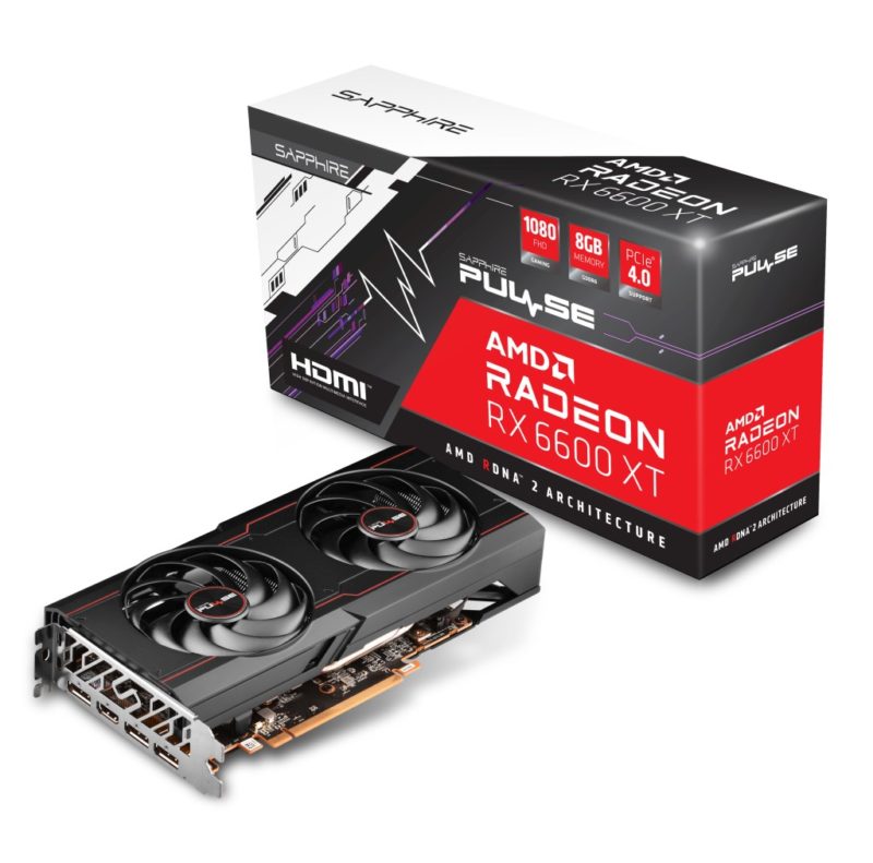 SAPPHIRE PULSE AMD Radeon RX 6600 XT – wydajna karta do grania w Full HD