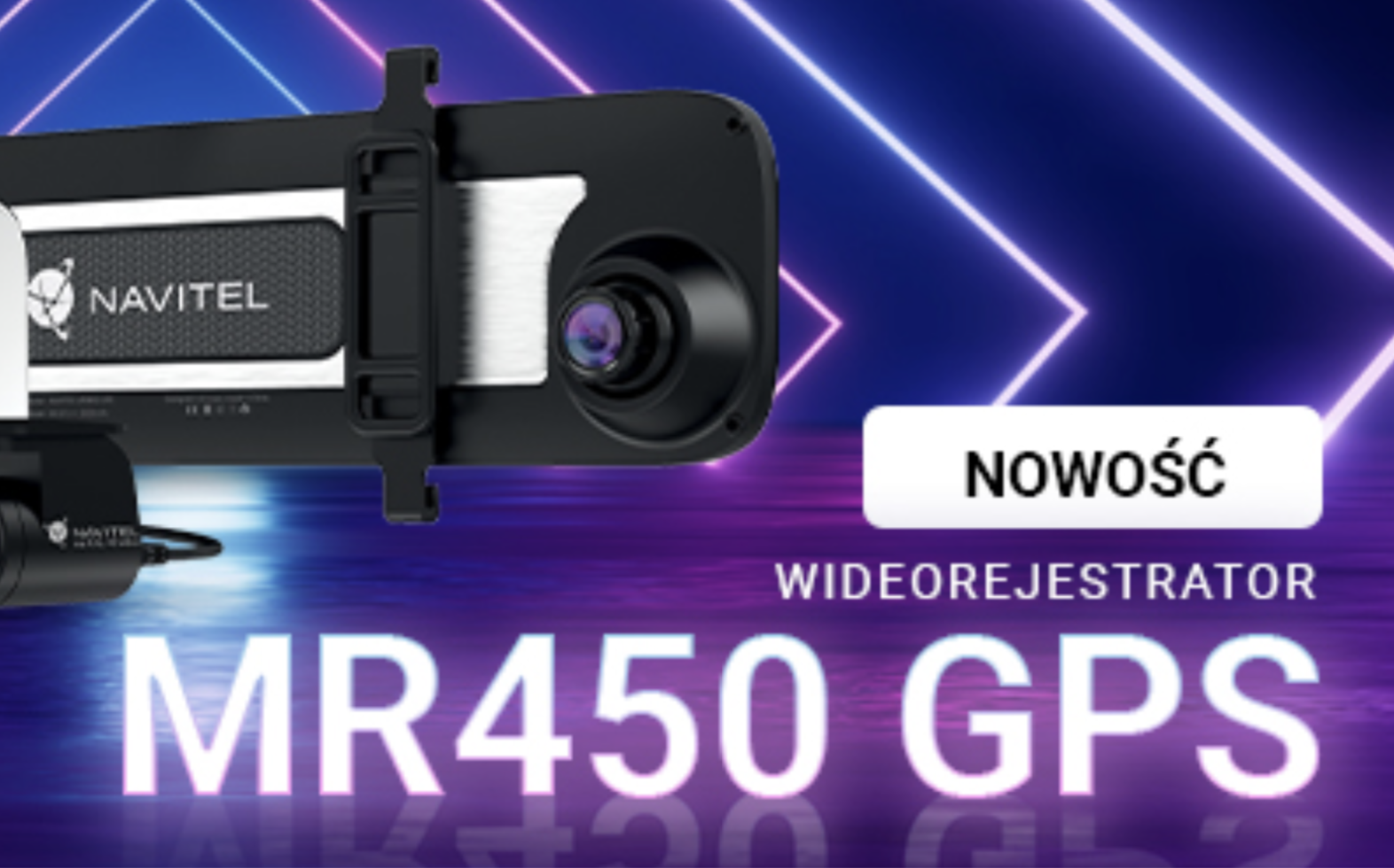 NAVITEL MR450 GPS – zaawansowany wideorejestrator z kamerą cofania