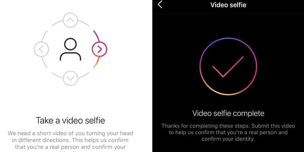 Instagram będzię sprawdzał użytkowników za pomocą selfie-wideo