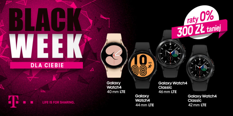 black week w t mobile b2c smartwatche samsung galaxy watch4