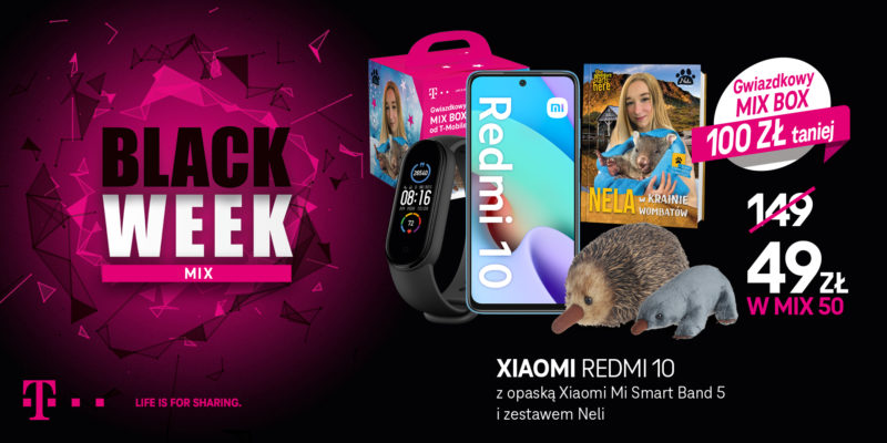 black week w t mobile mix xiaomi redmi 10 z opaska.jpg