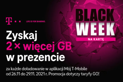 Black Week dla klientów T-Mobile na kartę oraz Heyah na kartę