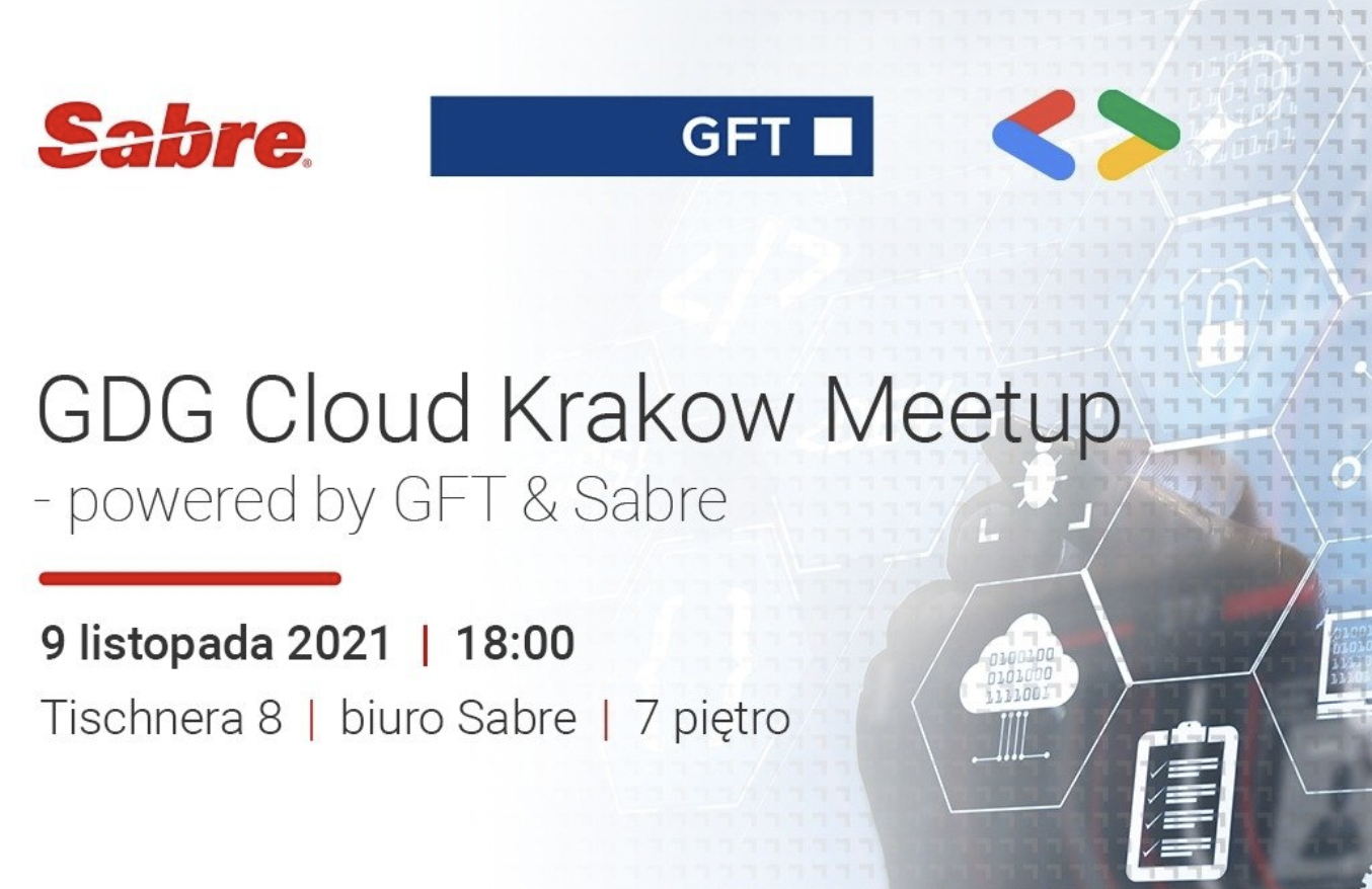 Startuje GDG Cloud Krakow Meetup – powered by GFT & Sabre