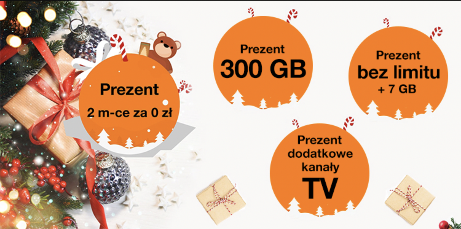 Gwiazdkowe prezenty w Orange