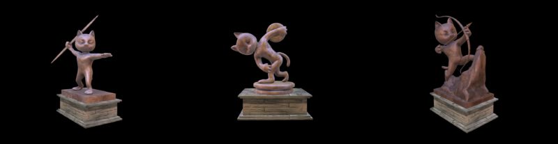 3D CAT ART (all)