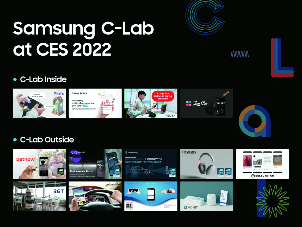 CES 2022: Samsung zaprezentuje innowacyjne projekty start-upów C-Lab Inside i C-Lab Outside
